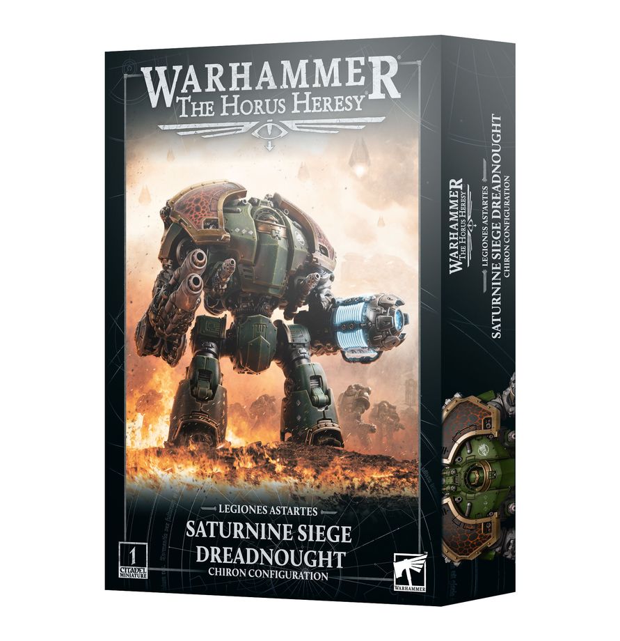 Saturnine Siege Dreadnought Chrion Configuration - Warhammer Horus Heresy - Games Workshop Online Only Range - Brand New