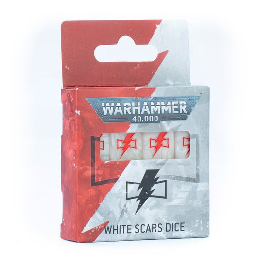 Pre-order: White Scars Dice - Warhammer 40k Games Workshop