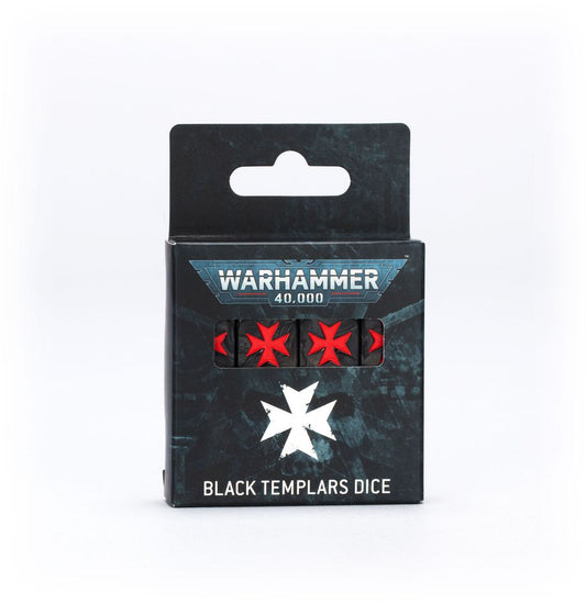 Black Templars Dice Set - Brand New - Warhammer 40K Games Workshop