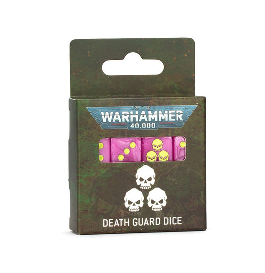 Pre-Order: Death Guard Dice Set - Brand New - Warhammer 40K Games Workshop