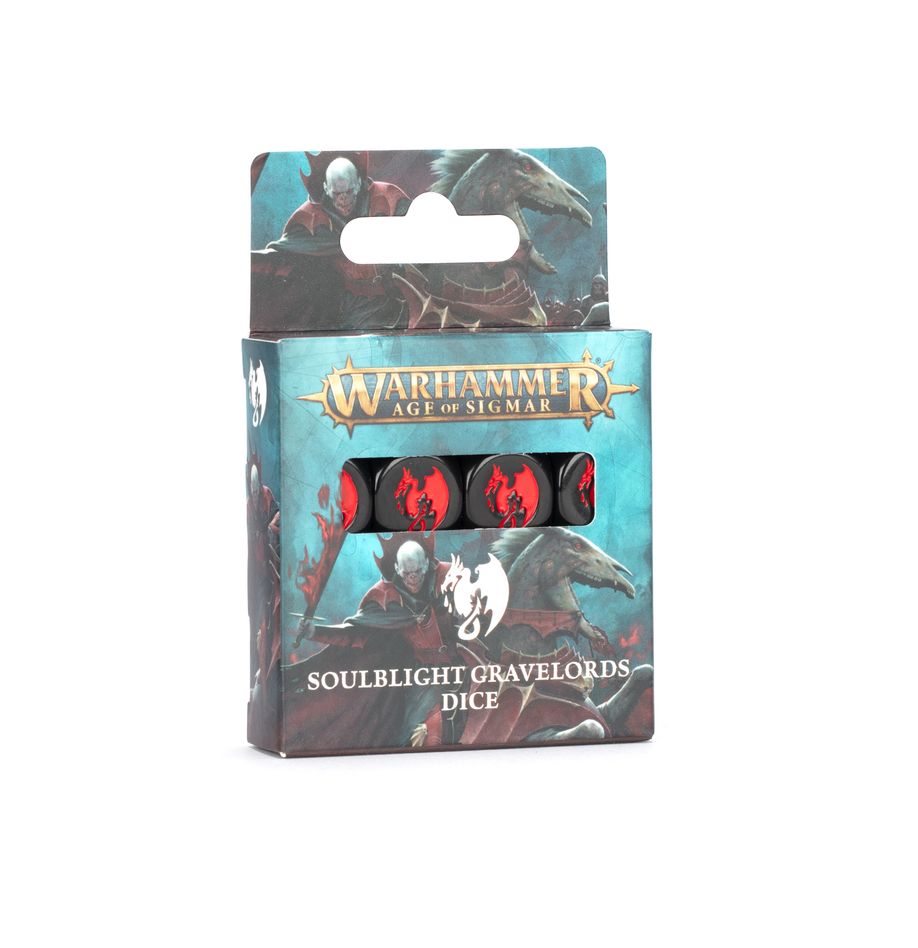 Pre-Order:  Soulblight Gravelords Dice Set - Brand New - Warhammer Age Of Sigmar GW