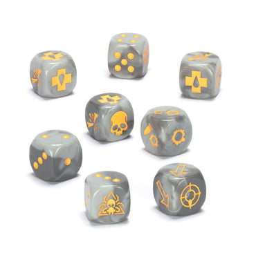 Pre-Order: Tribes Of The Wasteland Dice Set - Ash Waste Nomads - Brand New - Necromunda Games Workshop