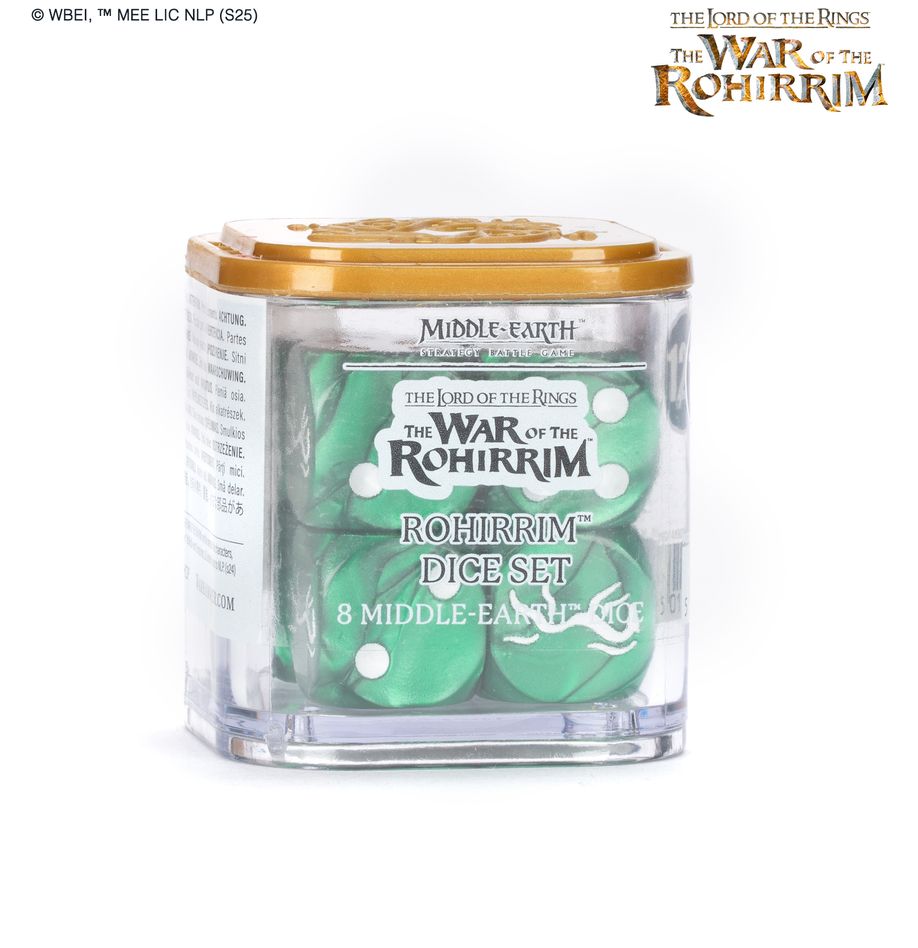 Rohirrim Dice Set - Brand New - Warhammer / Lord Of The Rings