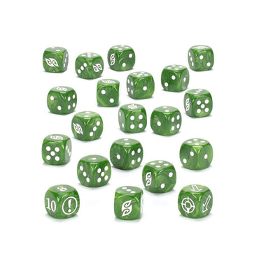 Pre-Order: Wood Elf Realms Dice Set - Brand New - Warhammer The Old World Games Workshop