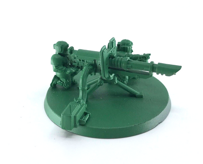 Cadian Lascannon Team Imperial Guard - Painted - Warhammer 40K C3201