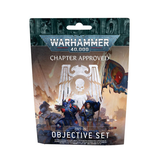 Pre-Order: Objective Set 2025-26 - Brand New - Warhammer 40K Games Workshop