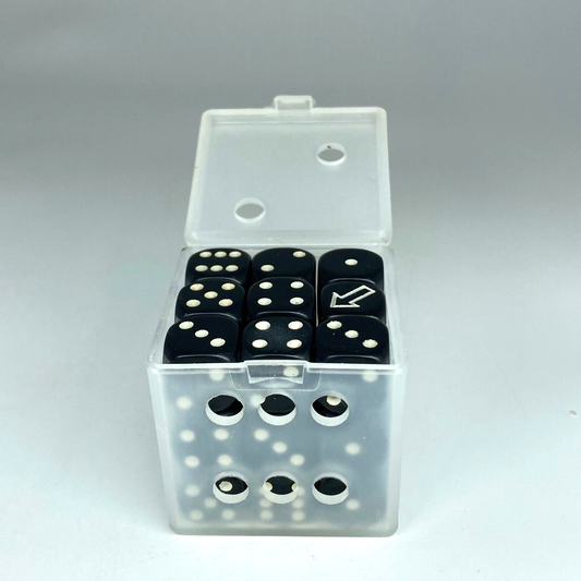 Citadel Dice Cube - Black - GW Warhammer 40K / Age Of Sigmar X14195