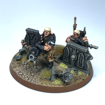 Catachan Jungle Fighter Heavy Bolter Team Imperial Guard Warhammer 40K GW C909