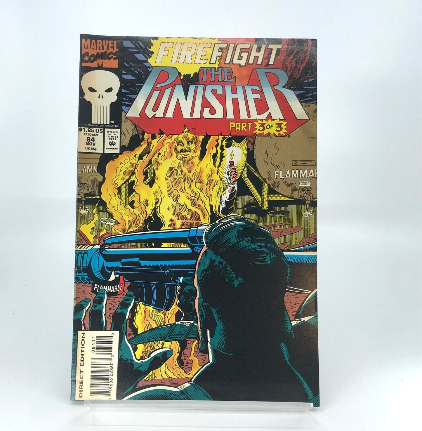 The Punisher Issue 84 Original Vintage Comic - Marvel Comics D54