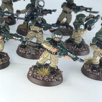 Cadian Infantry Squad Astra Militarum - Painted - Warhammer 40K GW C1074