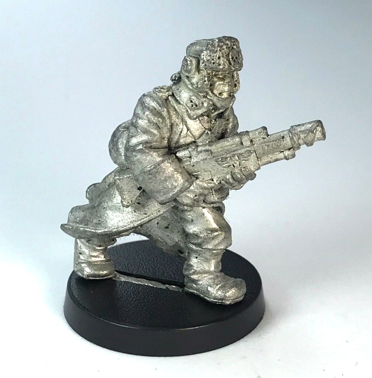 Valhallan Ice Warrior Rifleman Imperial Guard Classic Metal Warhammer 40K X4386