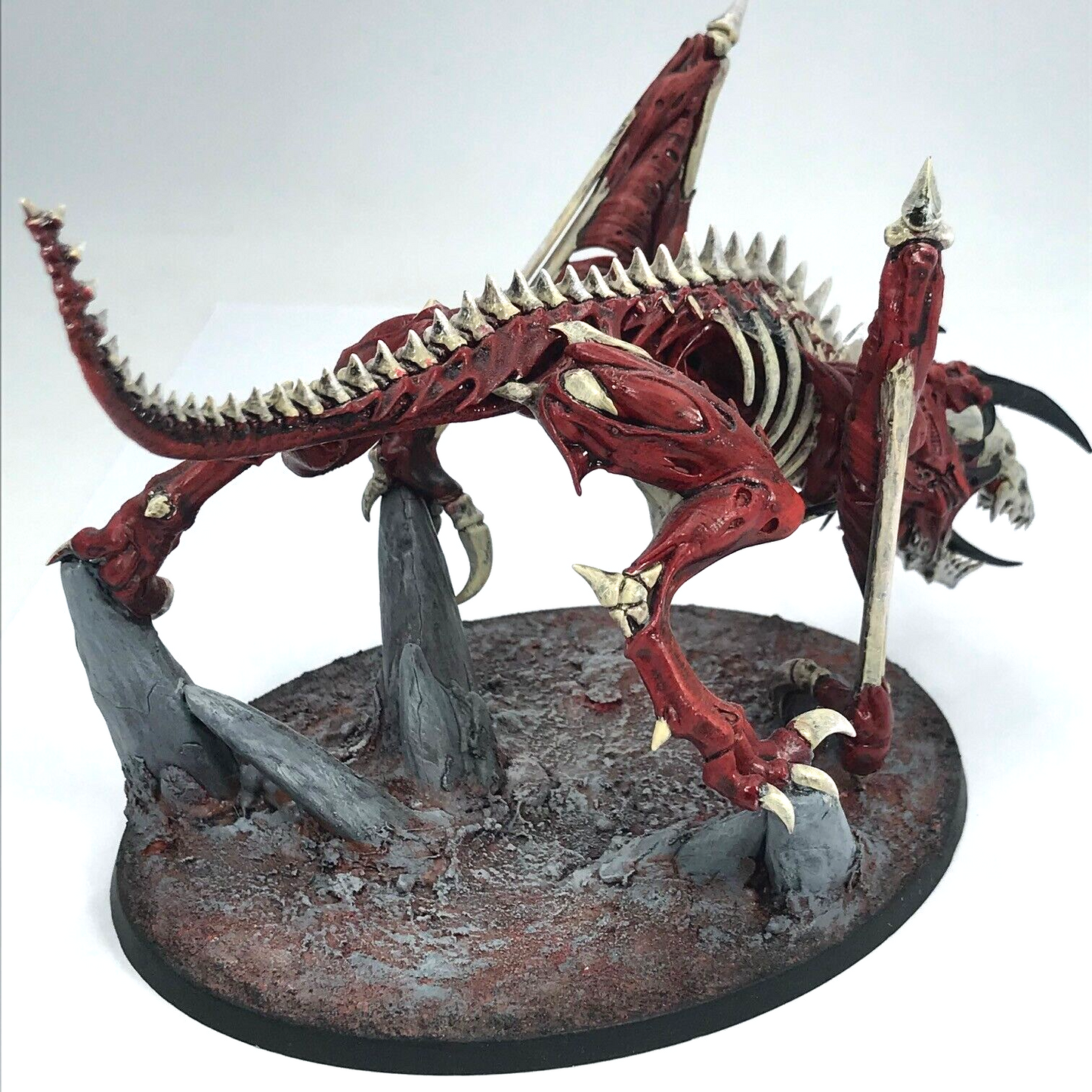 Flesh-eater Courts Zombie Dragon - Painted - Warhammer Age of Sigmar BOX34