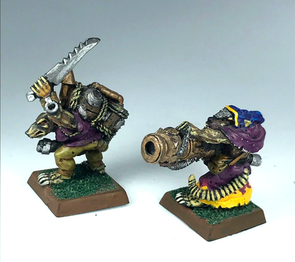 Ratmen Skaven Warp Fire Thrower Painted - Warhammer Fantasy Classic Metal X6466