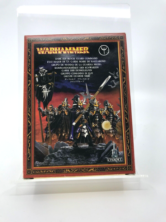 Dark Elves Black Guard Command - Boxed Warhammer Fantasy Games Workshop