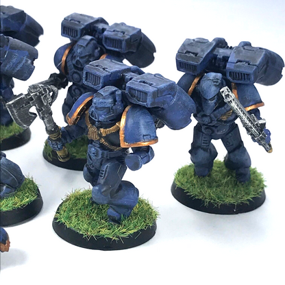 Classic Space Marine Assault Marine Squad - Painted - Warhammer 40K C2942
