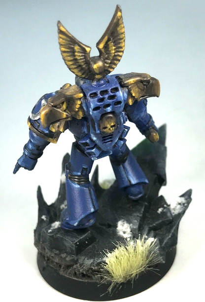 Ultramarines Captain Space Marine - Painted - Warhammer 40K X8383