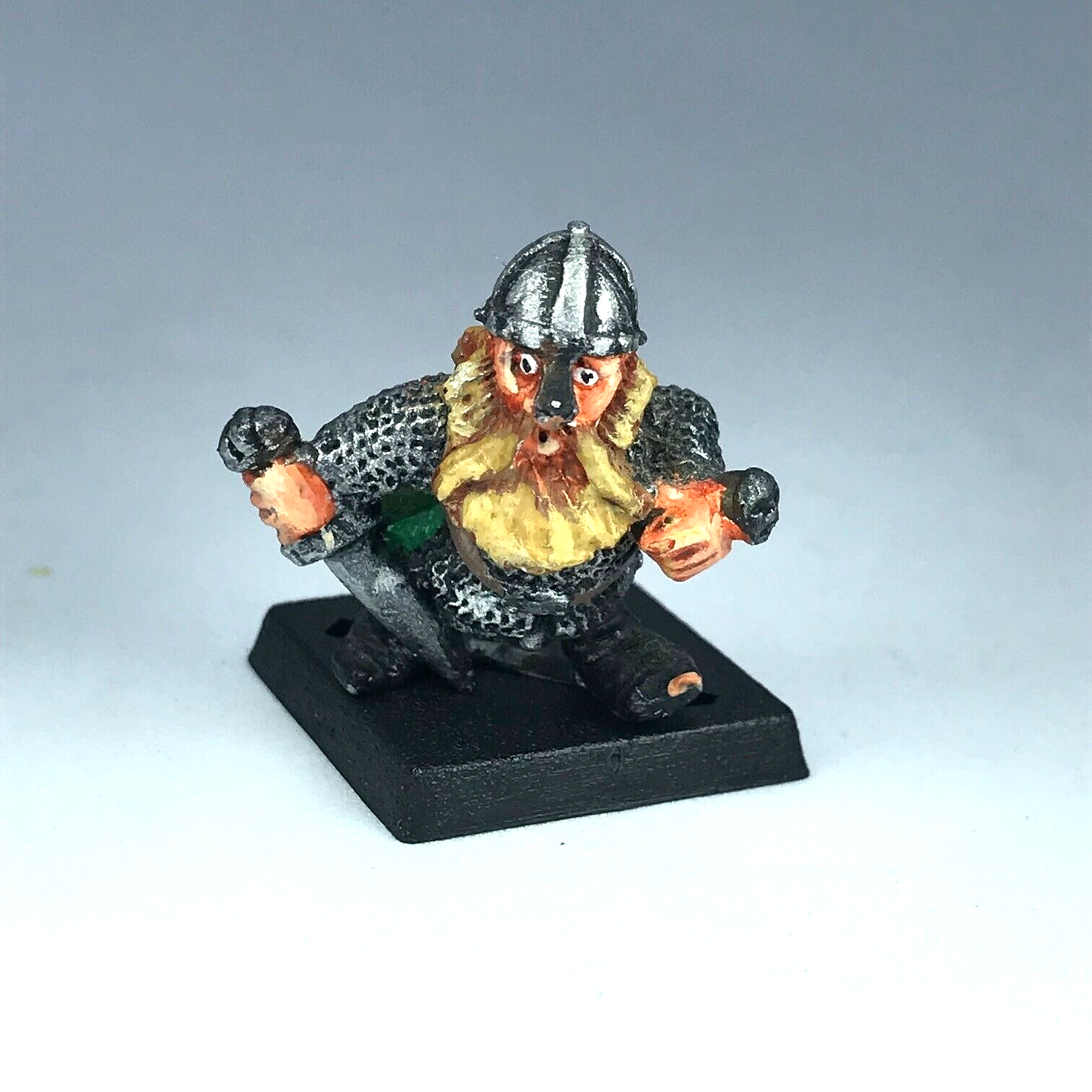 Classic Metal Dwarf Marauder Armoured Warrior - Warhammer Citadel Fantasy X4028