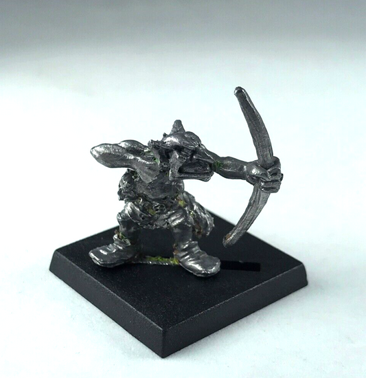 Classic Metal Black Orc Warrior - Orcs & Goblins Citadel Warhammer Fantasy X3395