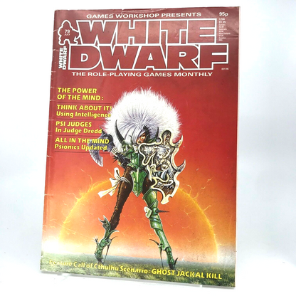 White Dwarf 79 Magazine Games Workshop Warhammer Fantasy 40,000 40K M379