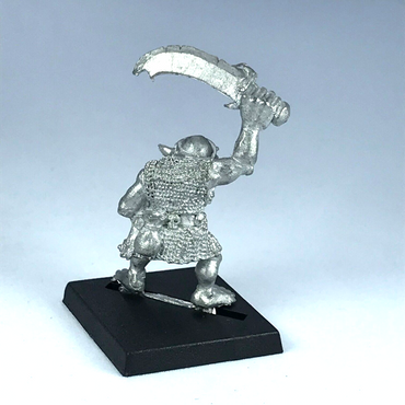 Classic Armoured Orc Warrior Dated 1992 Orcs Goblins - Warhammer Fantasy X13133