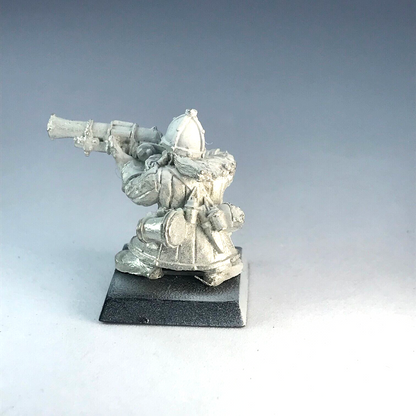 Dwarf Thunderer Rifleman - Citadel Warhammer Fantasy Classic Metal X7042