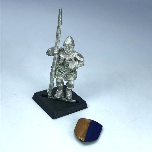 Bretonnia Men At Arms Spearman - Warhammer Fantasy Classic Metal GW X11766