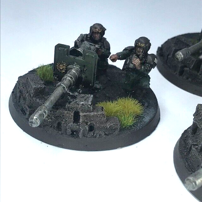 Cadian Autocannon Platoon Imperial Guard - Painted - Warhammer 40K C3182