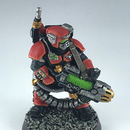 Kasrkin Stormtrooper with Plasma Gun - Imperial Guard Warhammer 40K Metal X2470