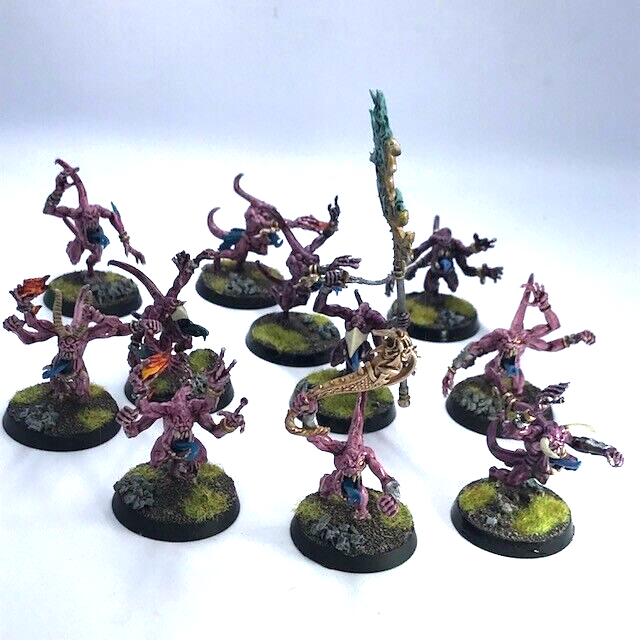 Pink Horrors of Tzeentch Chaos - Warhammer Age of Sigmar Painted C1409