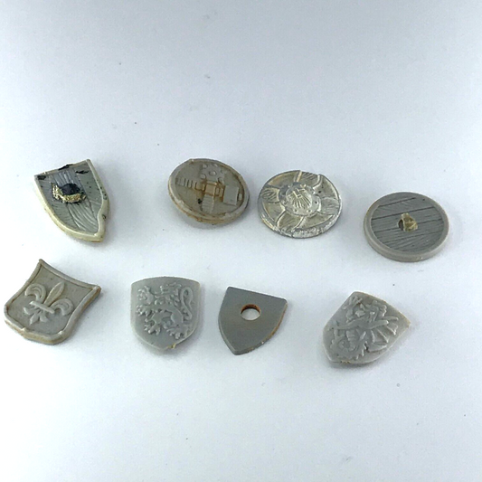 Dwarf Shield Parts Lot Citadel Spares - Warhammer Fantasy Games Workshop X10039