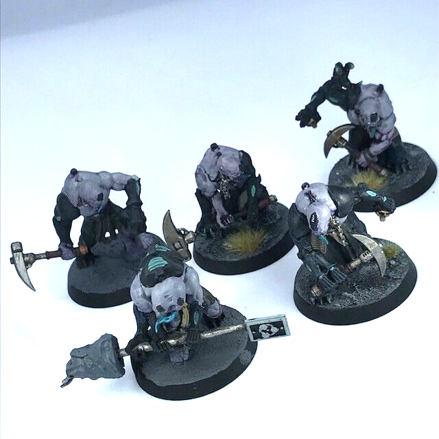 Aberrants Warrior Pack Genestealer Cults - Painted - Warhammer 40K GW C2867