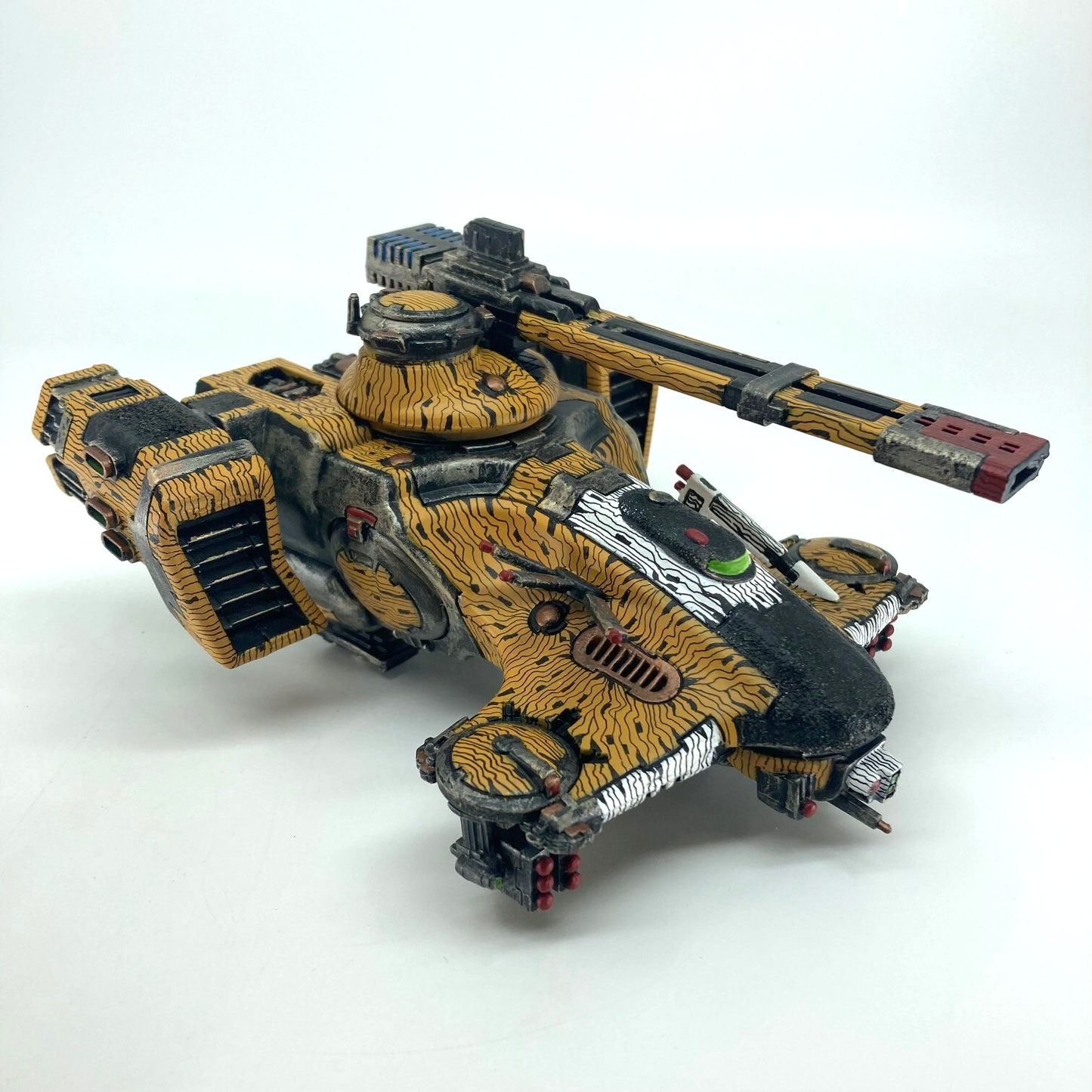 Tau Hammerhead Gunship T'au Empire - Painted - Warhammer 40k Games Workshop (2)