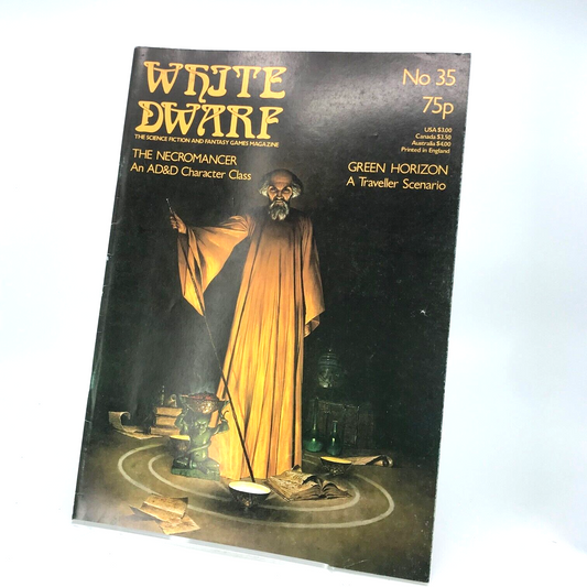 White Dwarf 35 Magazine Games Workshop Warhammer Fantasy 40,000 40K M359