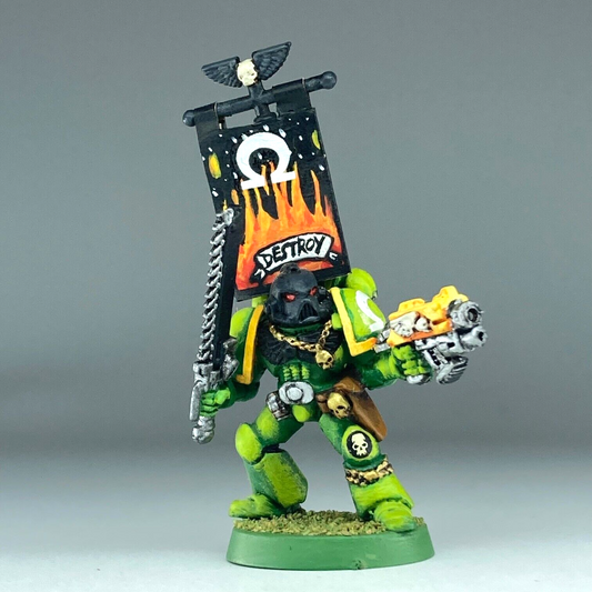 Veteran Captain - Space Marines - Warhammer 40K Classic Metal X13854