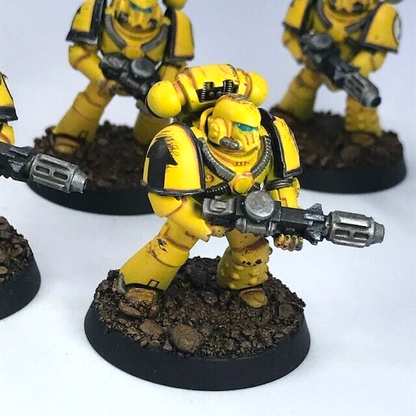 Imperial Fists Tactical Squad - Warhammer 30K Games Workshop Painted C4776