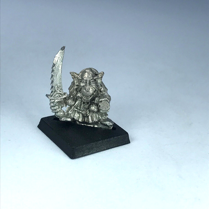 Night Goblin Warrior - Dated 1992 Citadel Warhammer Classic Metal GW X5584