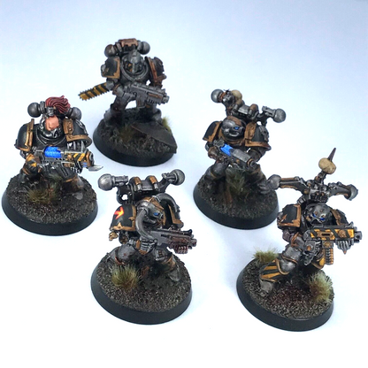 Iron Warriors Tactical Squad Space Marines - Painted - Warhammer 40K GW C3894