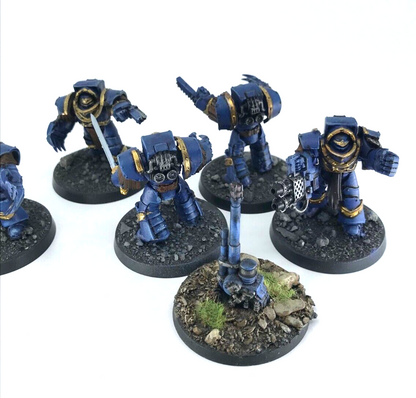 Ultramarines Legion Cataphractii Terminator Squad - Warhammer Horus Heresy C2935