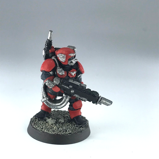 Kasrkin Stormtrooper Rifleman - Imperial Guard Warhammer 40K Metal X1445