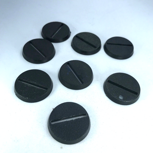 Original Games Workshop 25mm Round Bases Dated 2003 - Warhammer 40K X4394