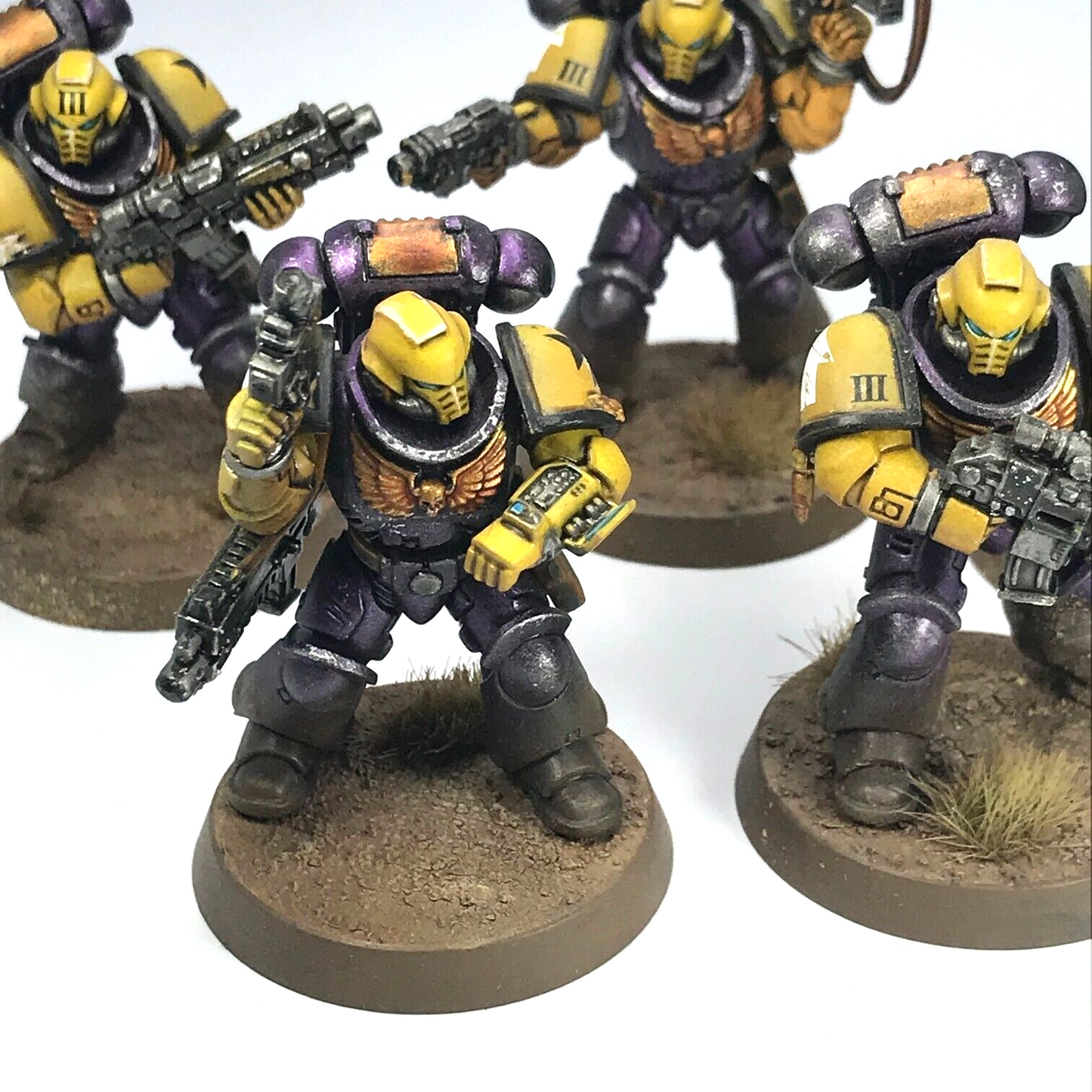 Space Marine Primaris Intercessors - Painted - Warhammer 40K C32