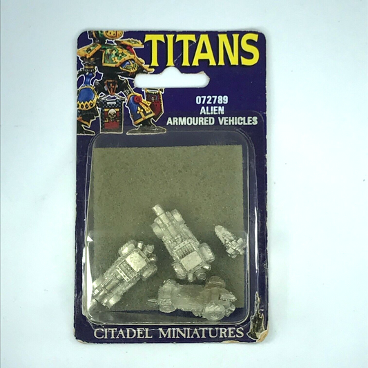 Metal Epic Armoured Vehicles Space Orks Blister OOP - Epic Warhammer 40K C1286