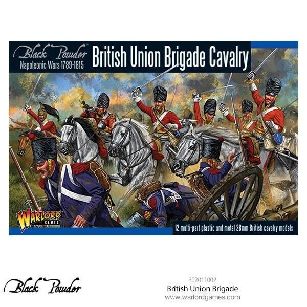 British Union Brigade Cavalry - Warlord Games Black Powder Miniatures