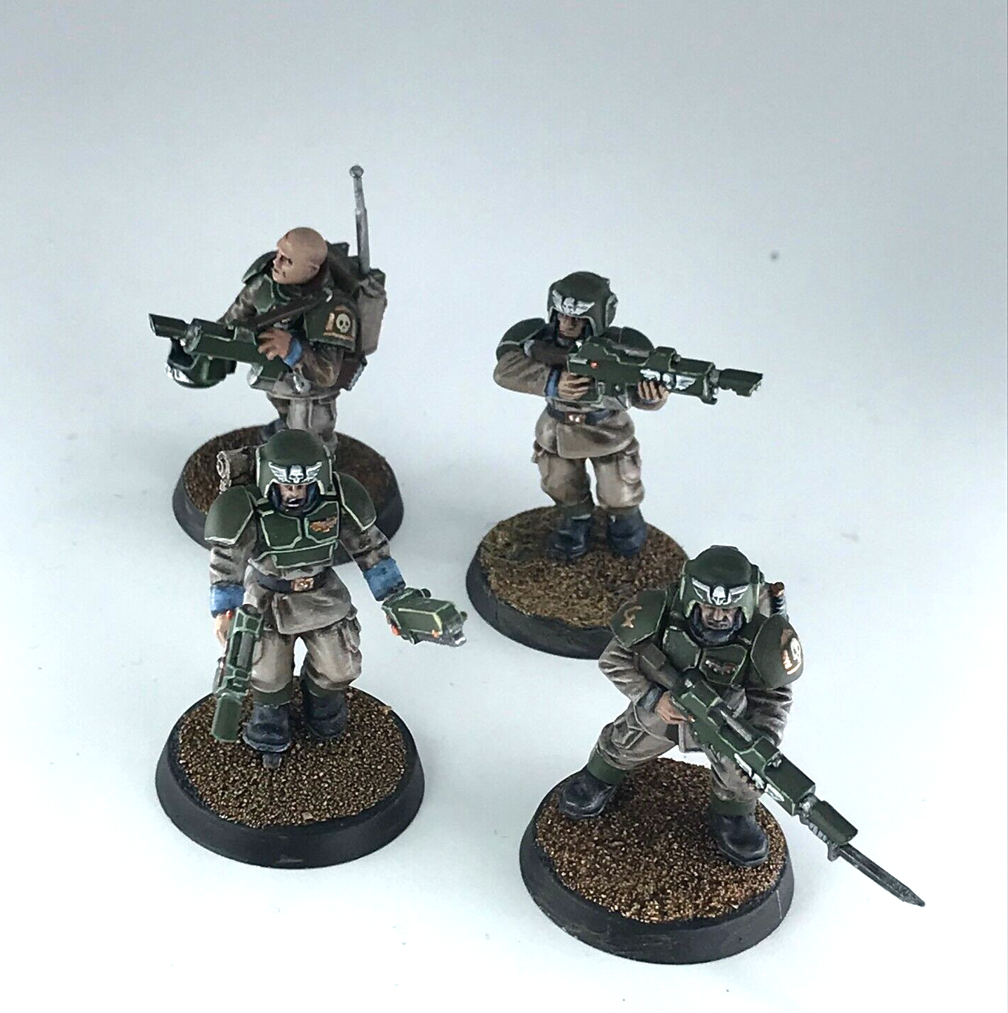 Imperial Guard Cadian Shock Troop Fire Team Astra Militarum Warhammer 40K C2551