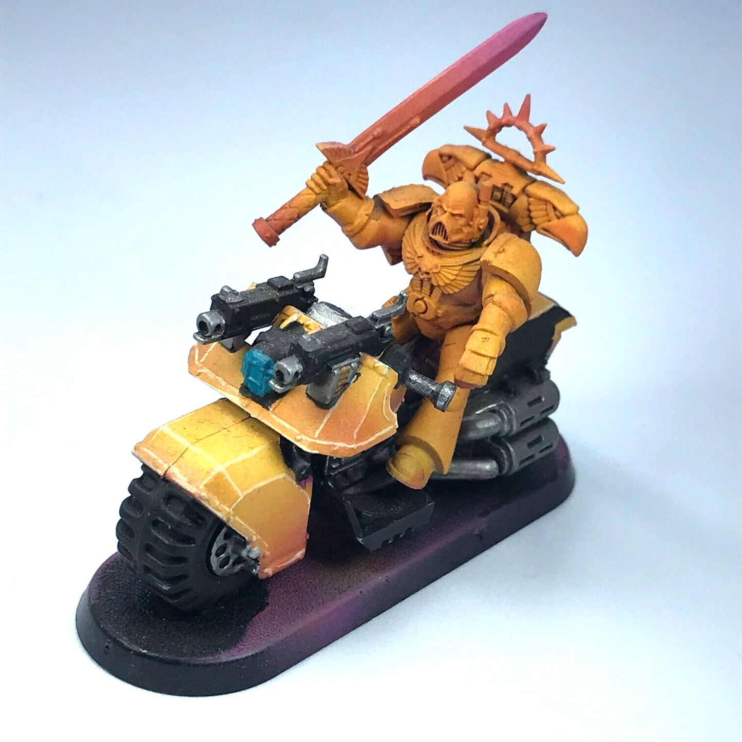 Imperial Fists Commander on Bike Horus Heresy - Warhammer 30K 40K C1691