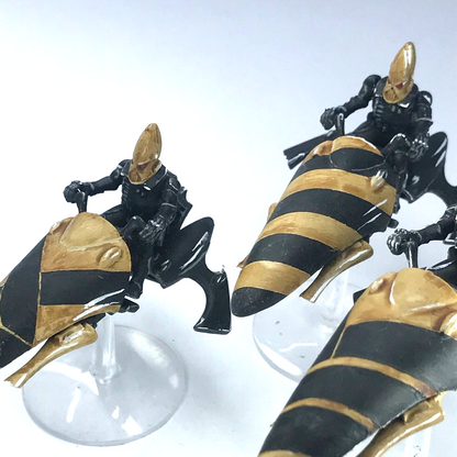 Aeldari Eldar Windriders Squad Jetbikes - Painted - Warhammer 40K C2