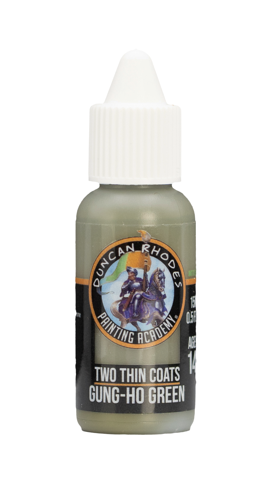 Gung-ho Green Two Thin Coats Paints Duncan Rhodes Painting Academy - 15ml