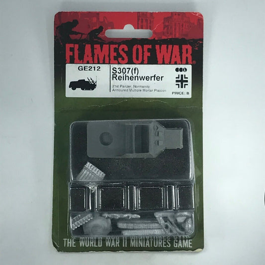 Metal Axis S307(f) Reihenwerfer Armoured Mortar WW2 - Flames of War C1994