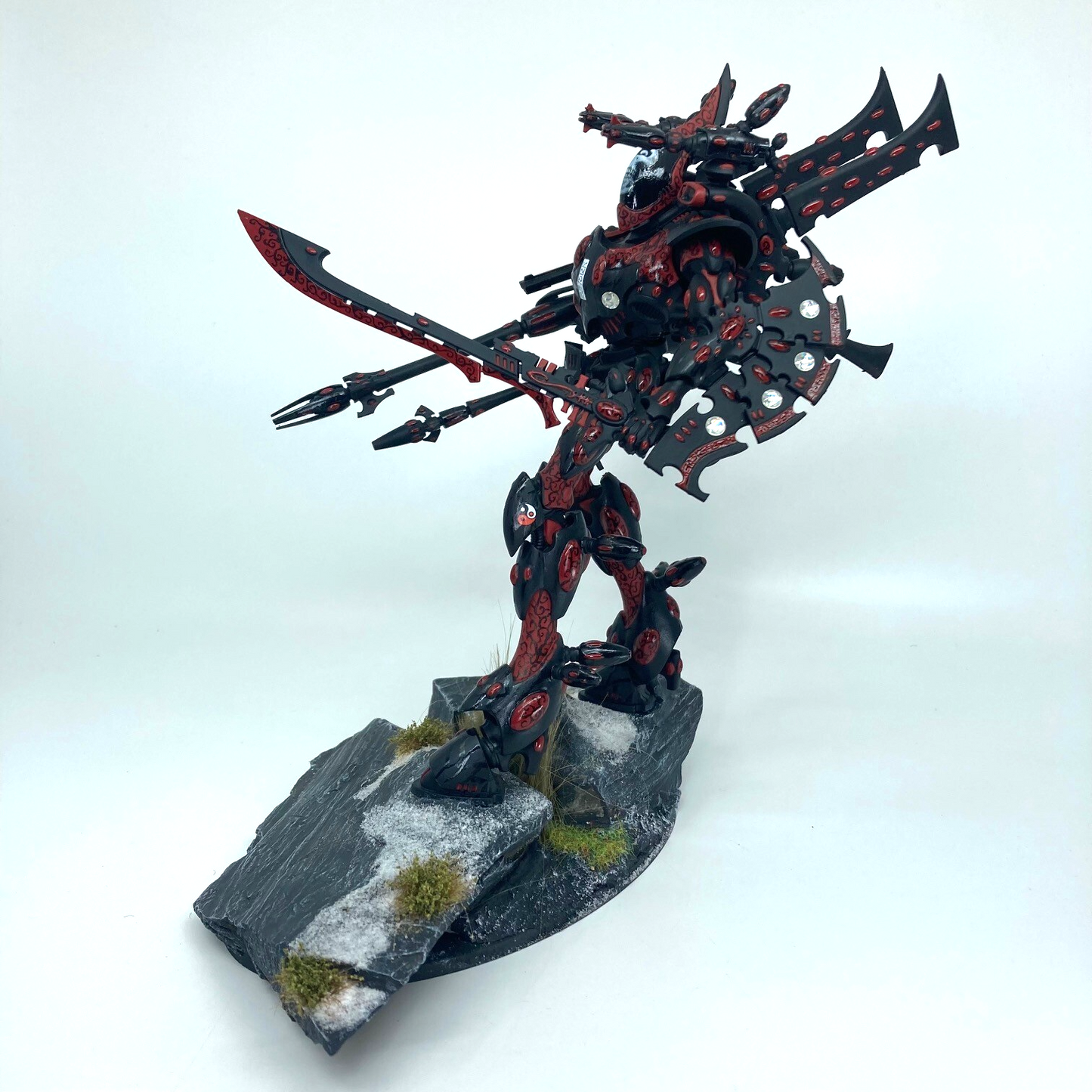 Wraithknight Aeldari - Warhammer 40k Games Workshop Painted (2)