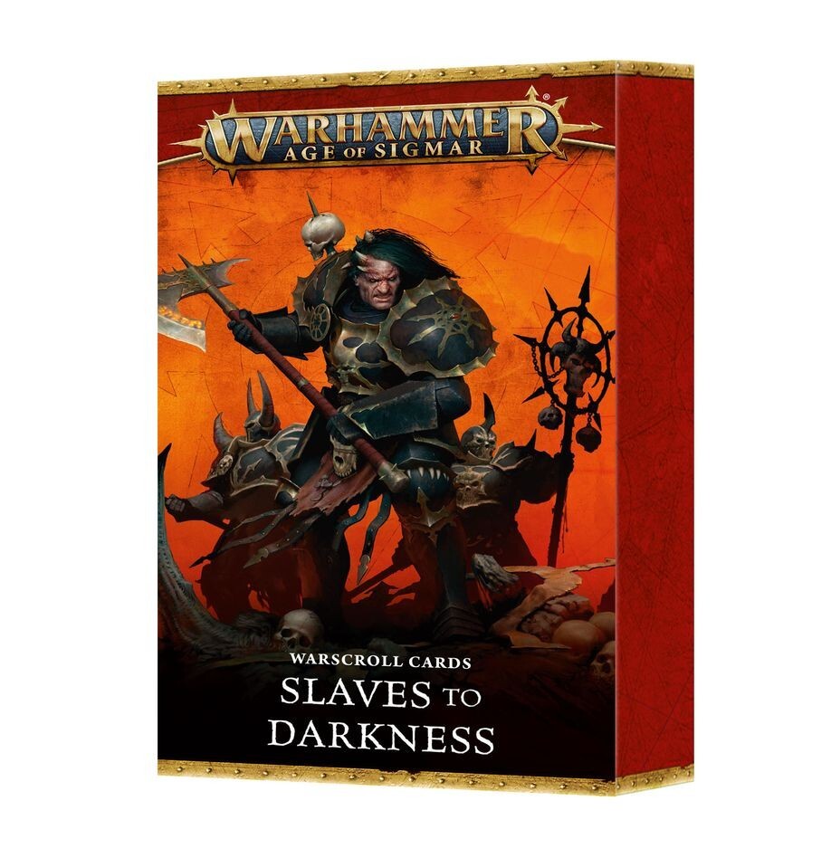 Slaves To Darkness Warscroll Cards - Brand New - Warhammer Age Of Sigmar GW